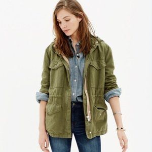 Madewell Olive Green Utility Jacket